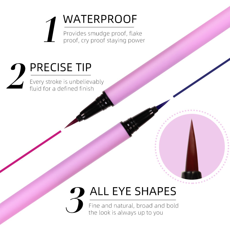 COLOR LONGWEAR WATERPROOF LIQUID EYELINER