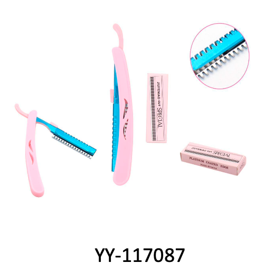 A Set of Eyebrow Trimming Knife Makeup Tool Makeup Artist Eyebrow Shaving Blade Eyebrow Trimming Knife Holder Beginner Eyebrow Trimming Set