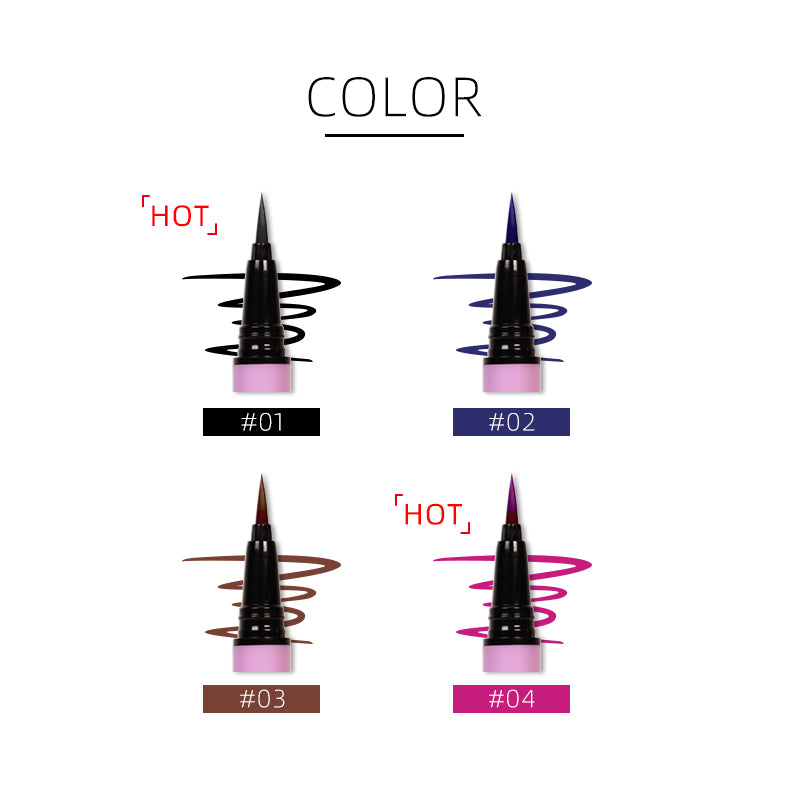 COLOR LONGWEAR WATERPROOF LIQUID EYELINER