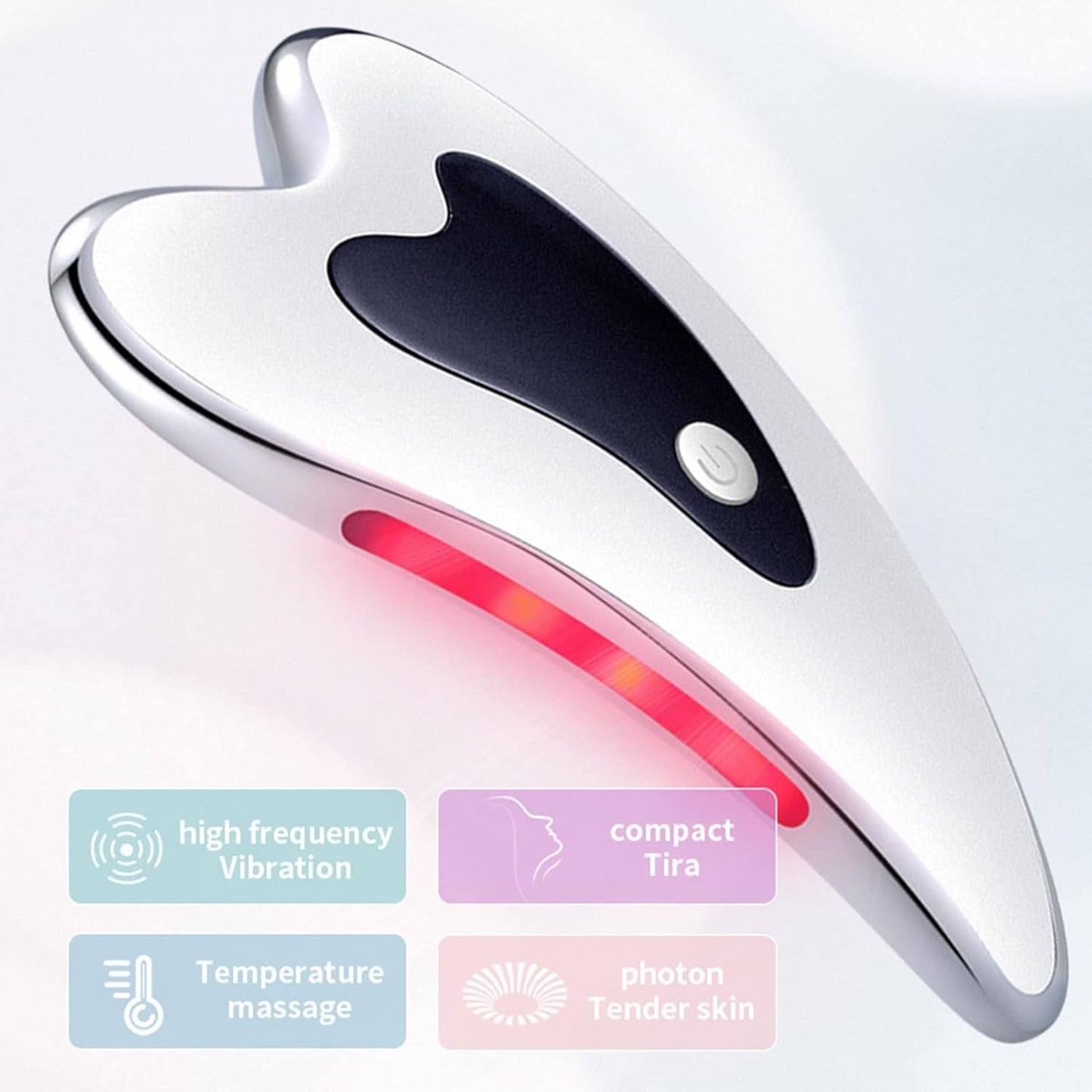 Electric USB Rechargeable Facial Scraping Body Guasha Massager Wrinkle Remover