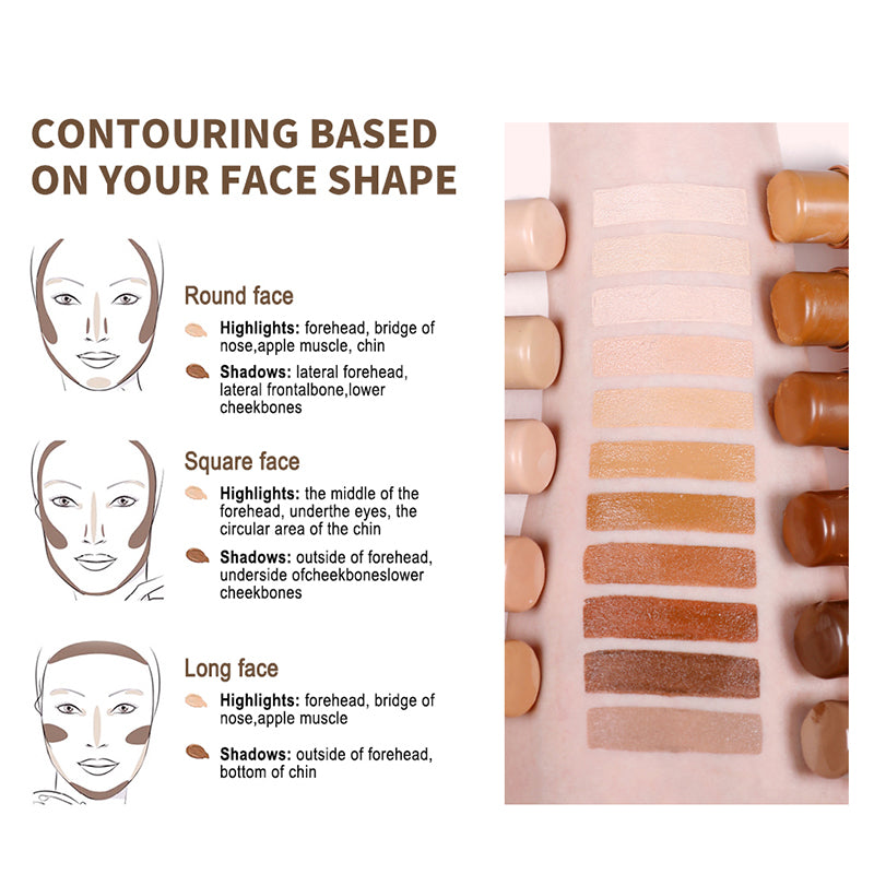 MEDIUM TO FULL COVERAGE CONTOUR STICK