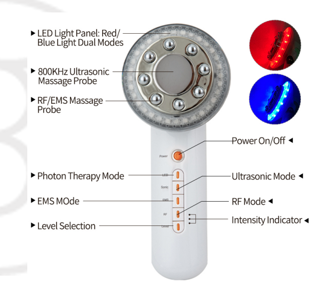 Laser Hair Removal Device for Women and Men